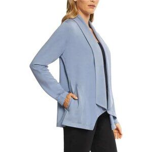 Max & Mia Women's Open Front Lightweight Drape Cardigan with Pockets